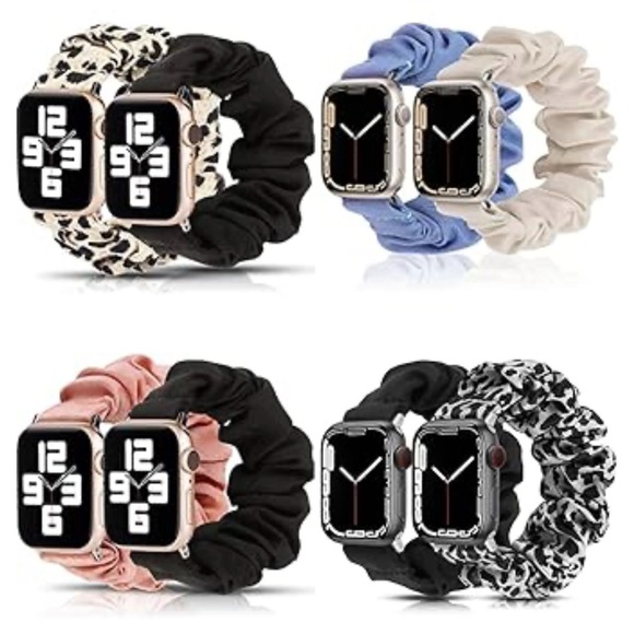 Apple Watch Scrunchie Bands in assorted colors - Picture 5 of 6
